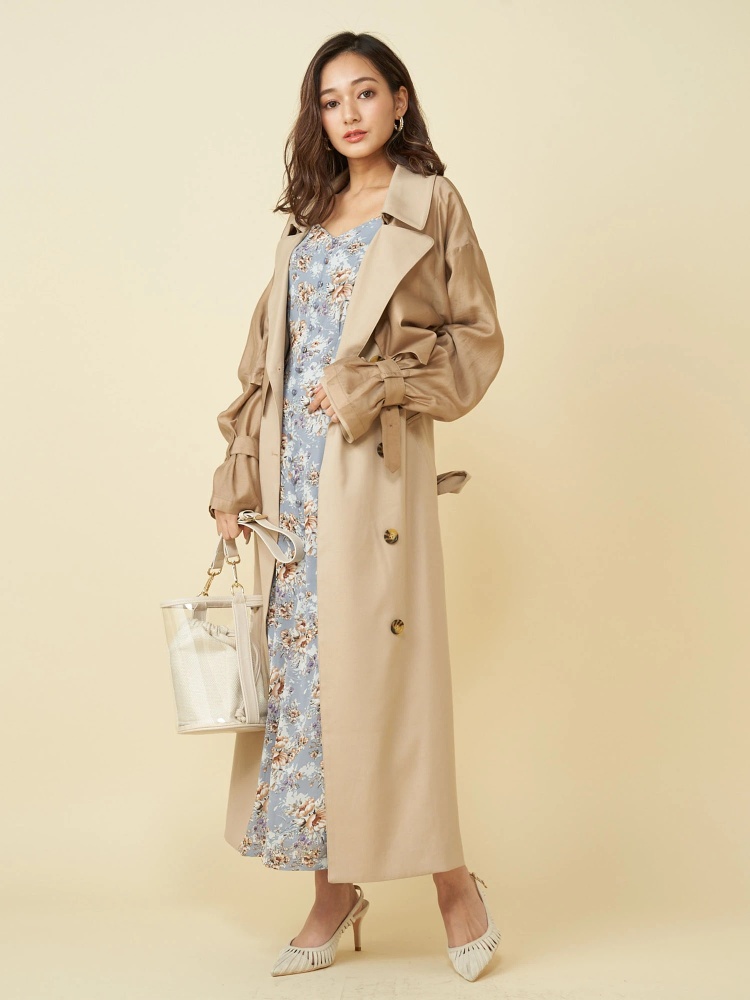シアーレイヤードトレンチコート コート アウター Royal Party ロイヤルパーティ Roomy S Web Store 公式通販 Roomy S Web Store ルーミィーズウェブストア シアーレイヤードトレンチコート コート アウター Royal Party ロイヤルパーティ Roomy S Web Store 公式通販 Roomy S Web Store ルーミィーズウェブストア