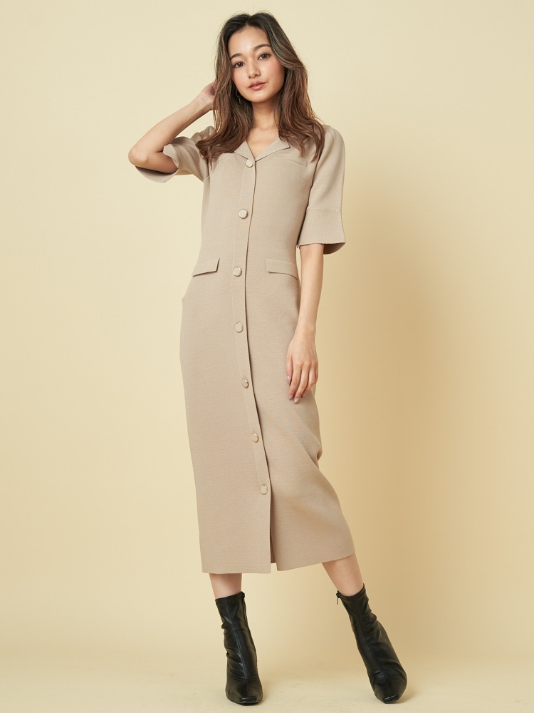 ウエスト開きテーラー襟ワンピース ワンピース ワンピース Royal Party ロイヤルパーティ Roomy S Web Store 公式通販 Roomy S Web Store ルーミィーズウェブストア