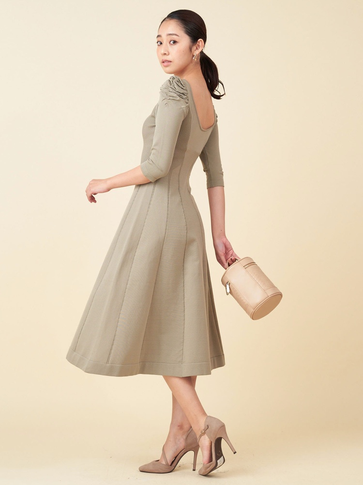 パワショルフレアニットワンピース ニットワンピース ワンピース Royal Party ロイヤルパーティ Roomy S Web Store 公式通販 Roomy S Web Store ルーミィーズウェブストア