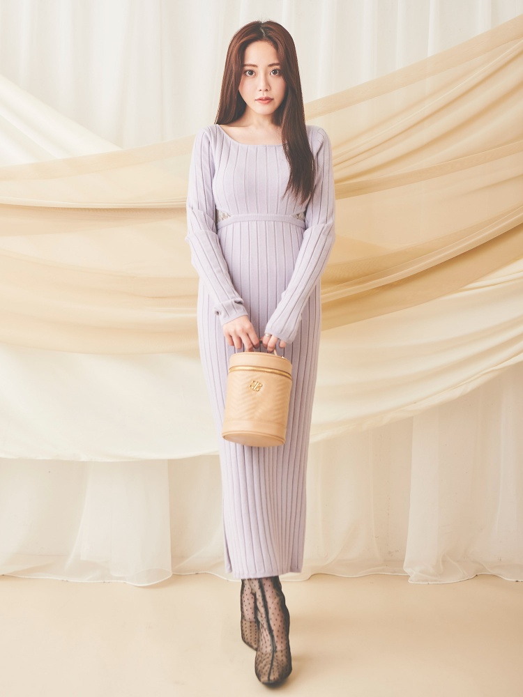 丈が選べる ウエストレースリブタイトワンピース ワンピース ワンピース Royal Party ロイヤルパーティ Roomy S Web Store 公式通販 Roomy S Web Store ルーミィーズウェブストア