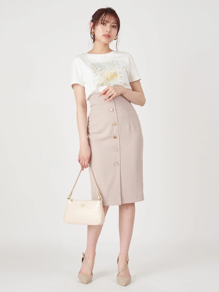 マルチボタンタイトスカート スカート スカート Royal Party ロイヤルパーティ Roomy S Web Store 公式通販 Roomy S Web Store ルーミィーズウェブストア