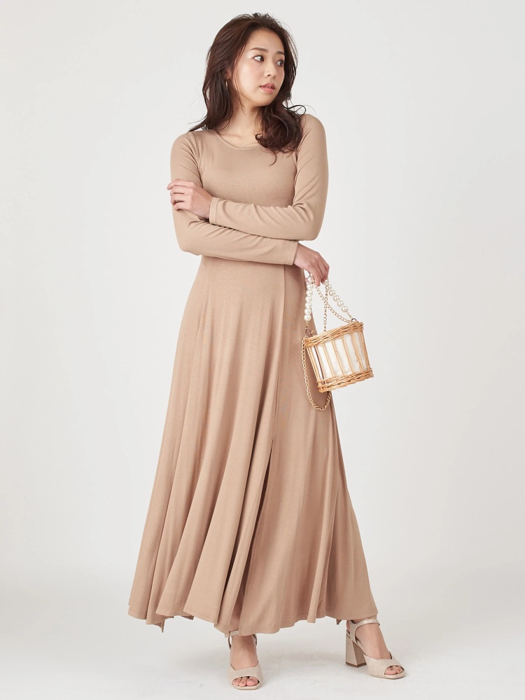バックリボンスリットマキシワンピース マキシワンピース ワンピース Royal Party ロイヤルパーティ Roomy S Web Store 公式通販 Roomy S Web Store ルーミィーズウェブストア