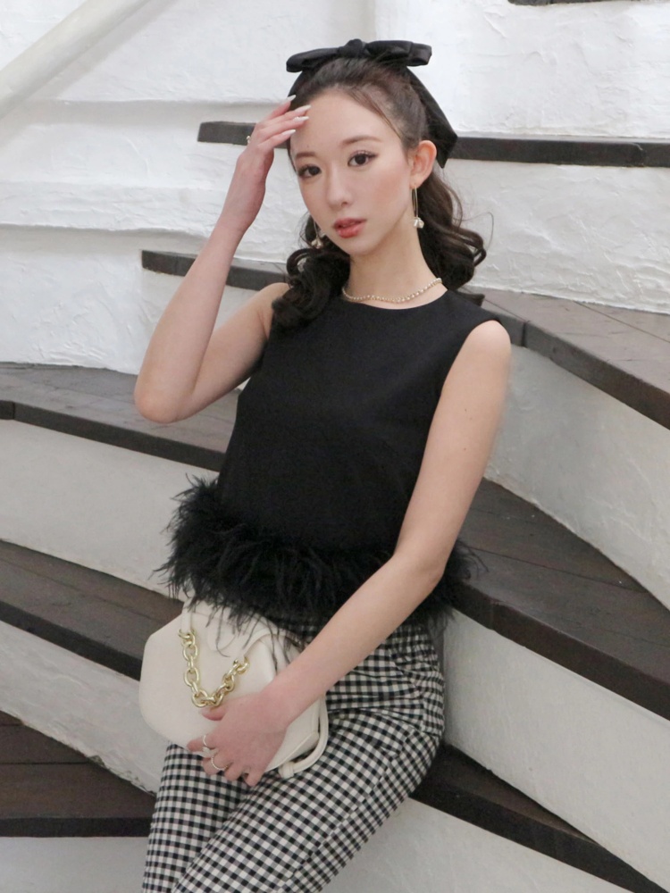 フェザートップス｜シャツ・ブラウス｜トップス｜ROYAL PARTY  