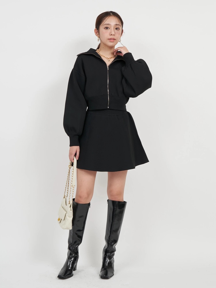 ニットミニフレアスカート｜ミニスカート｜スカート｜ROYAL PARTY  