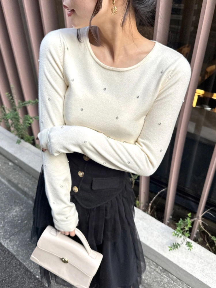 キラキラビジューニットトップス｜ニット｜トップス｜ROYAL PARTY 