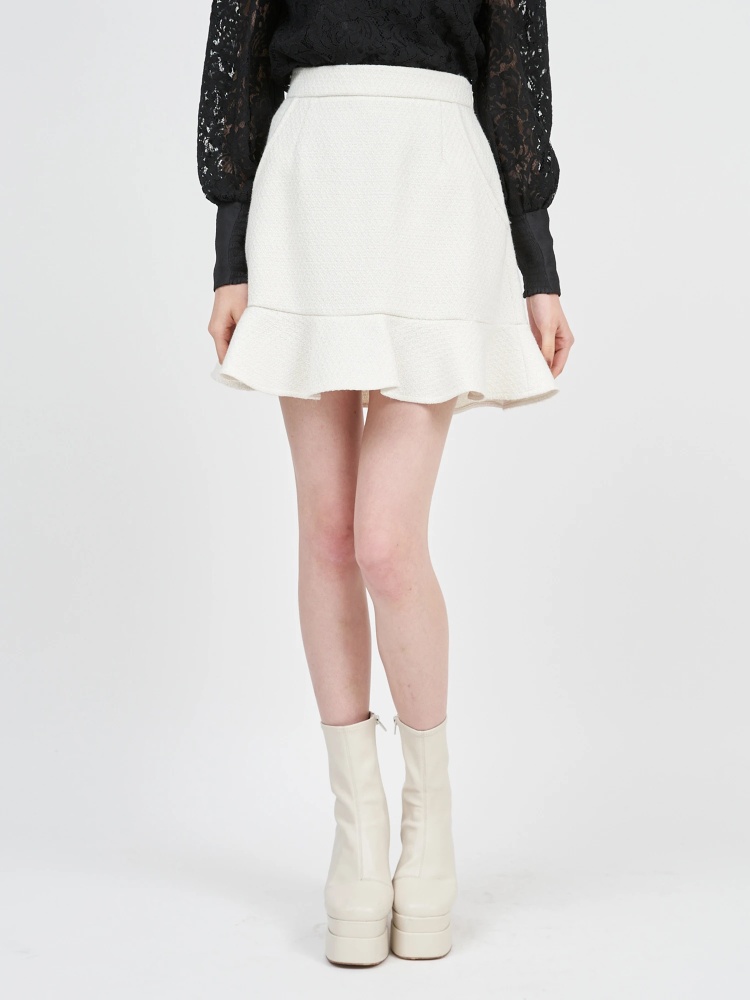 ラッフルヘムミニスカート｜ミニスカート｜スカート｜ROYAL PARTY  