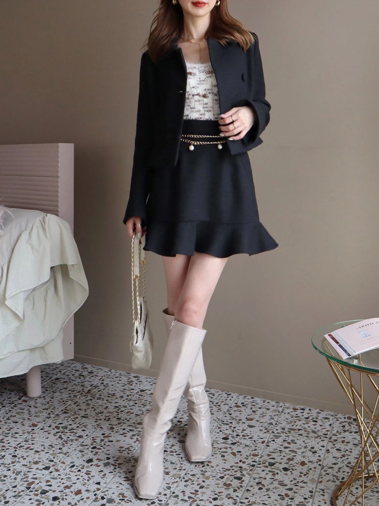 ラッフルヘムミニスカート｜ミニスカート｜スカート｜ROYAL PARTY  