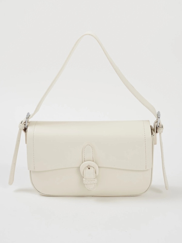 ROYAL PARTY(ロイヤルパーティ) |バックルフラップショルダーBAG(オフホワイト)