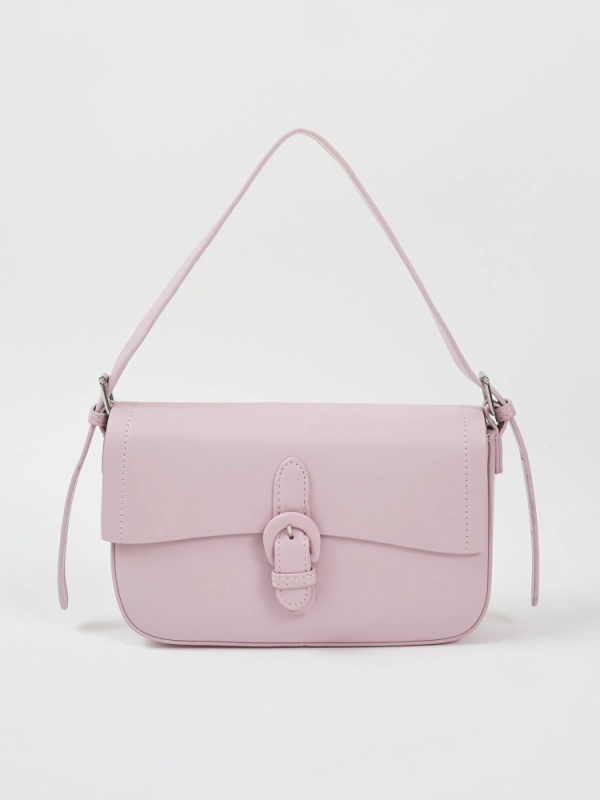 ROYAL PARTY(ロイヤルパーティ) |バックルフラップショルダーBAG(ピンク)