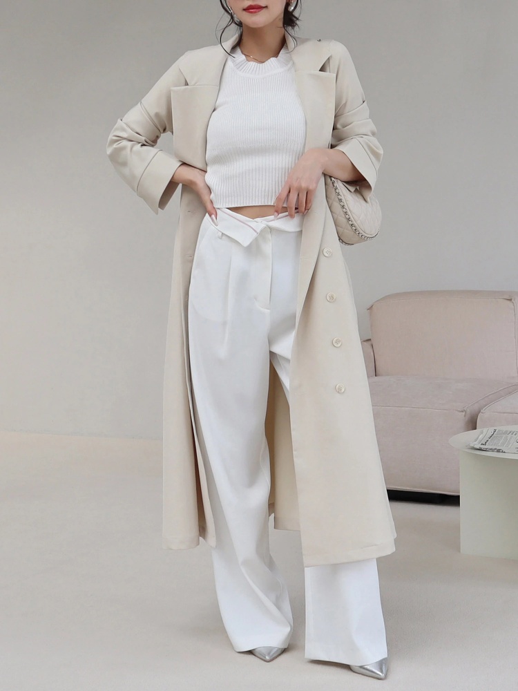 STAR PARISIAN スターパリシャン レディース デザインコート 日本製 ぶち 