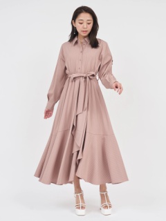 イレヘムフレアシャツワンピース｜シャツワンピース｜ワンピース 