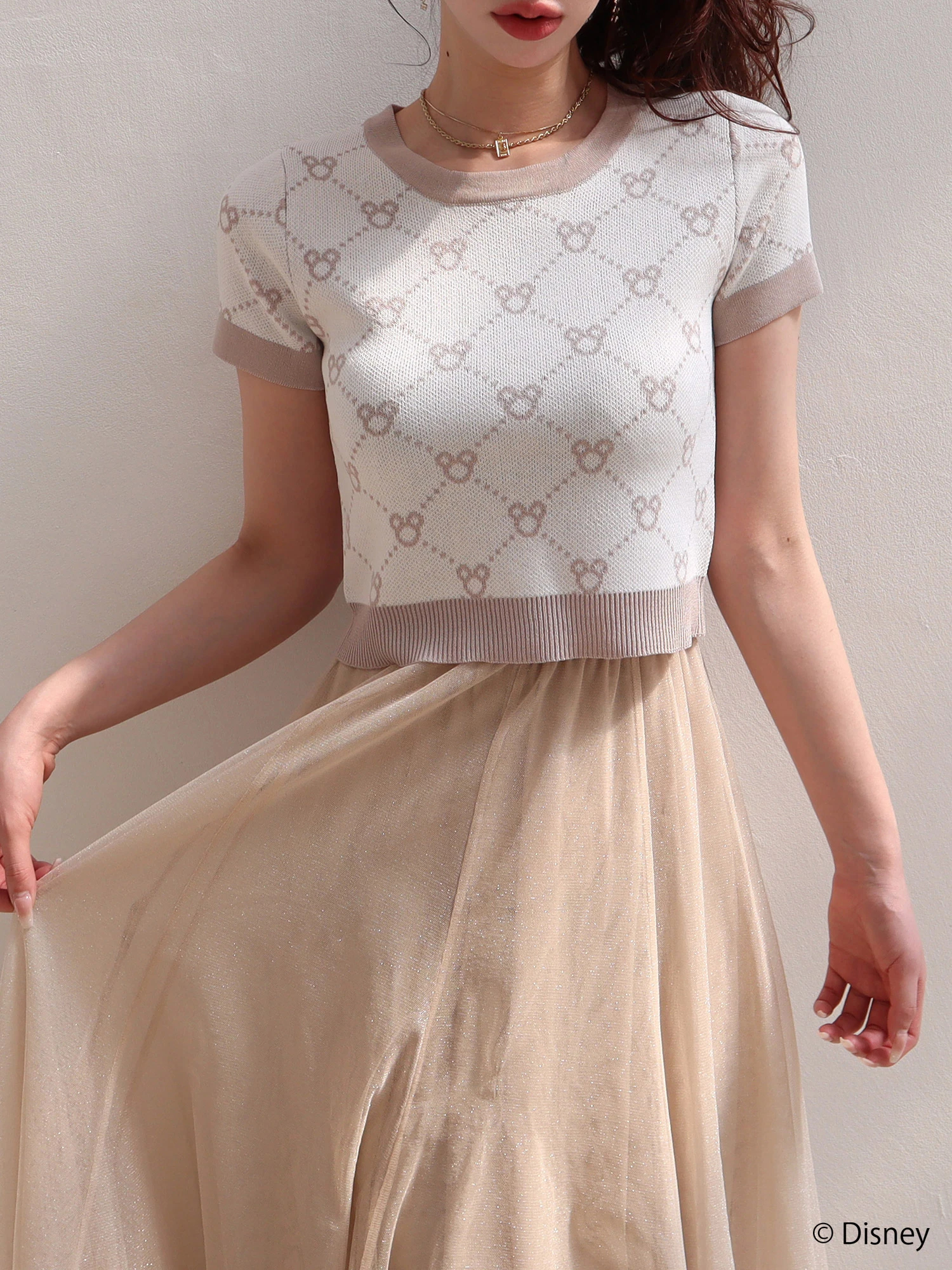 ANDMARY】Bebe knit tops