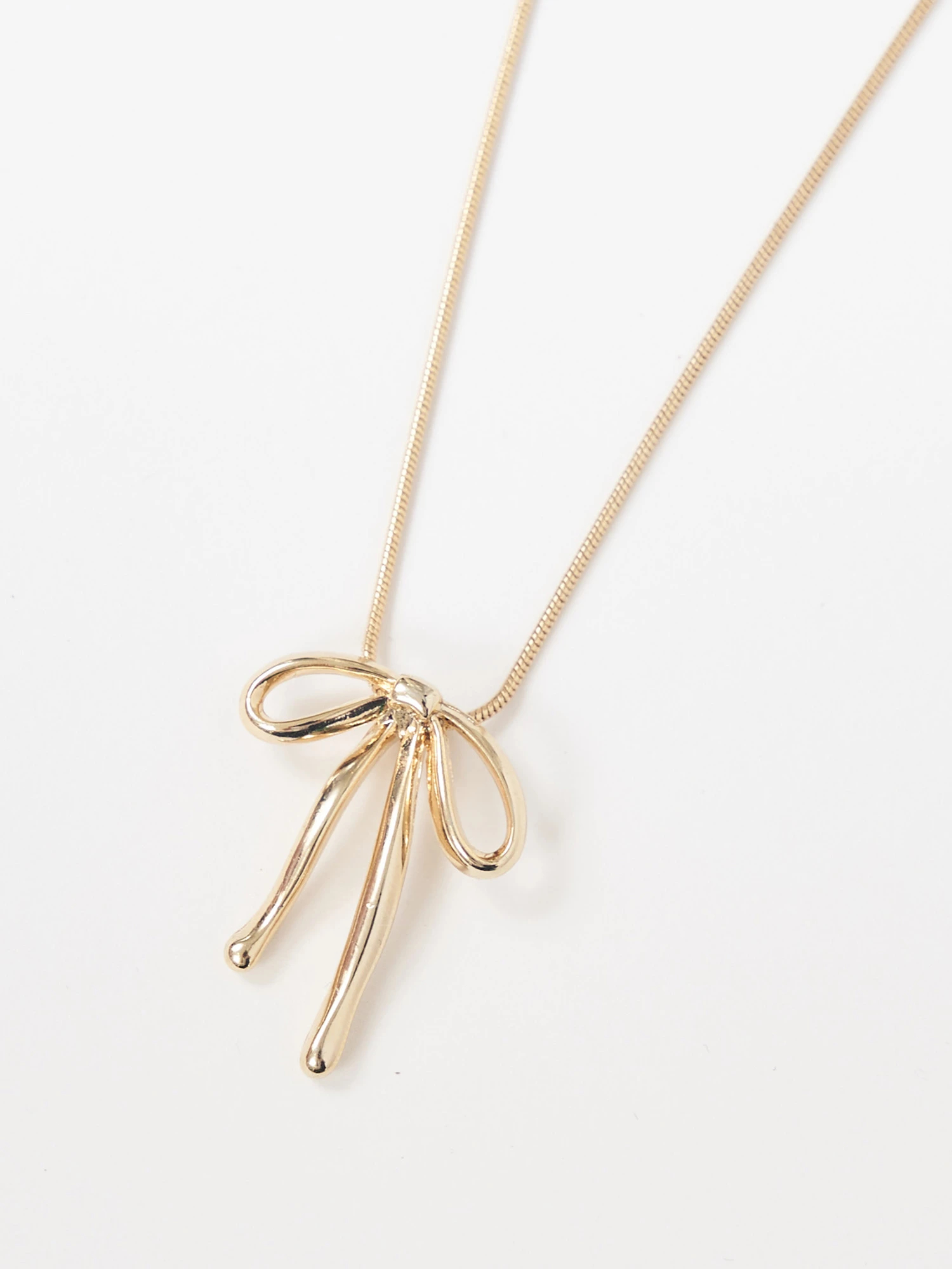 750 MIMI so NY リボン ネックレス BOW ミミソー ボウ YG 750 MIMI so NY リボン ネックレス BOW ミミソー ボウ YG