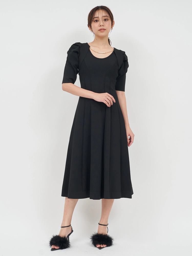 パワショルボレロ付フレアワンピース｜ワンピース｜ワンピース｜ROYAL  