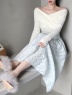 ROYAL PARTY(ロイヤルパーティ) |ハイウエストジャガードフレアスカート