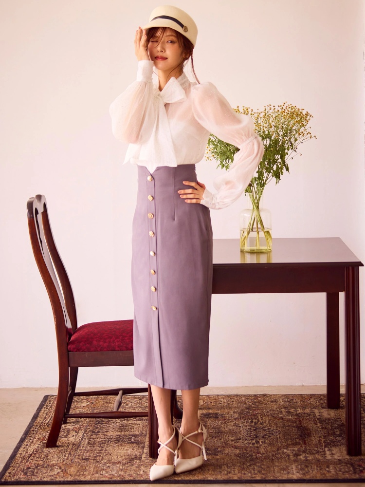 マルチボタンタイトスカート｜スカート｜スカート｜ROYAL PARTY  