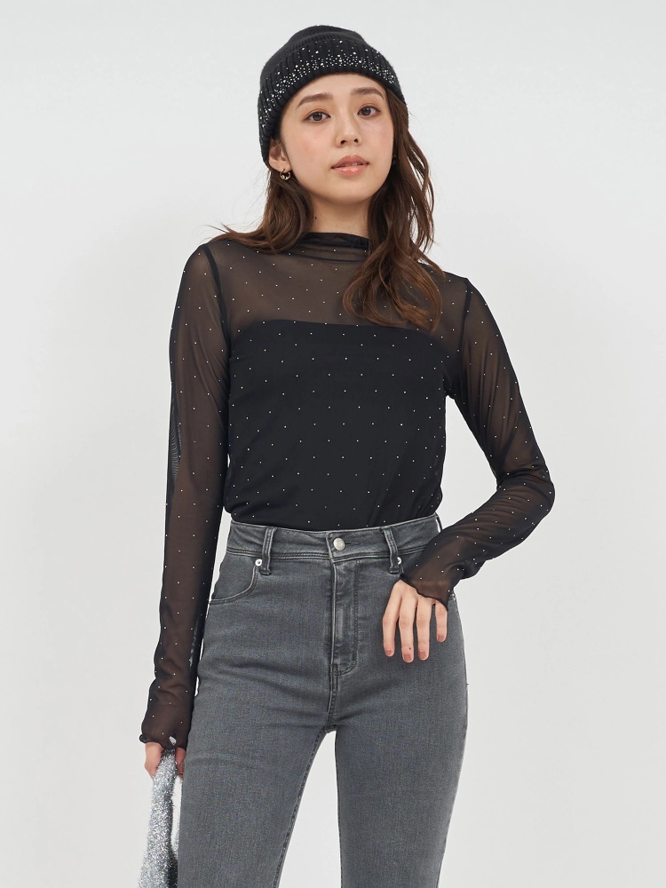 キラキラシアートップス｜Tシャツ・カットソー｜トップス｜ROYAL PARTY  