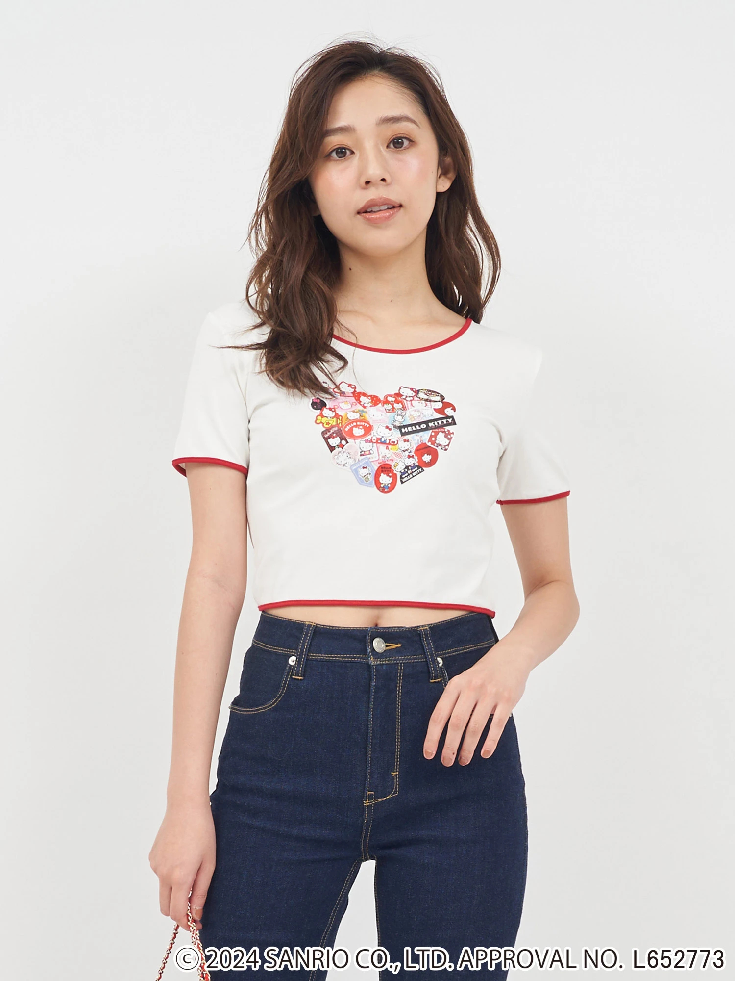 Hello Kitty】コンパクトTシャツ｜Tシャツ・カットソー