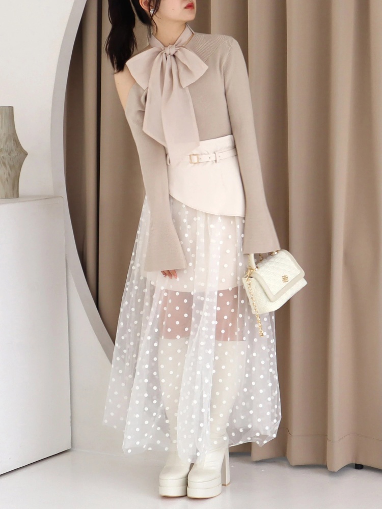 コルセット風ドッキングチュールスカート｜スカート｜スカート｜ROYAL  