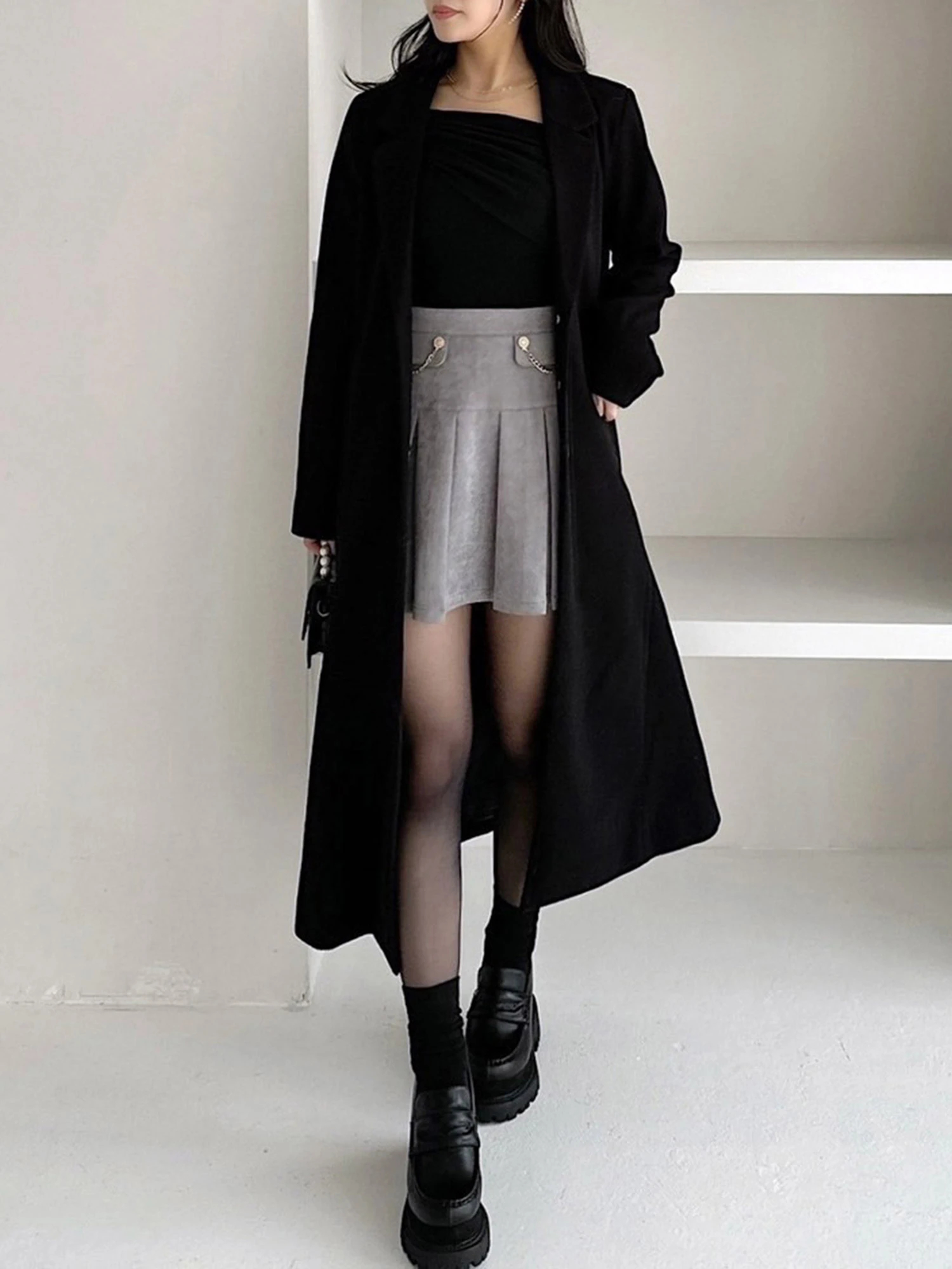 GirlsAward2024 A/W 村重杏奈様 着用】スリムチェスターコート