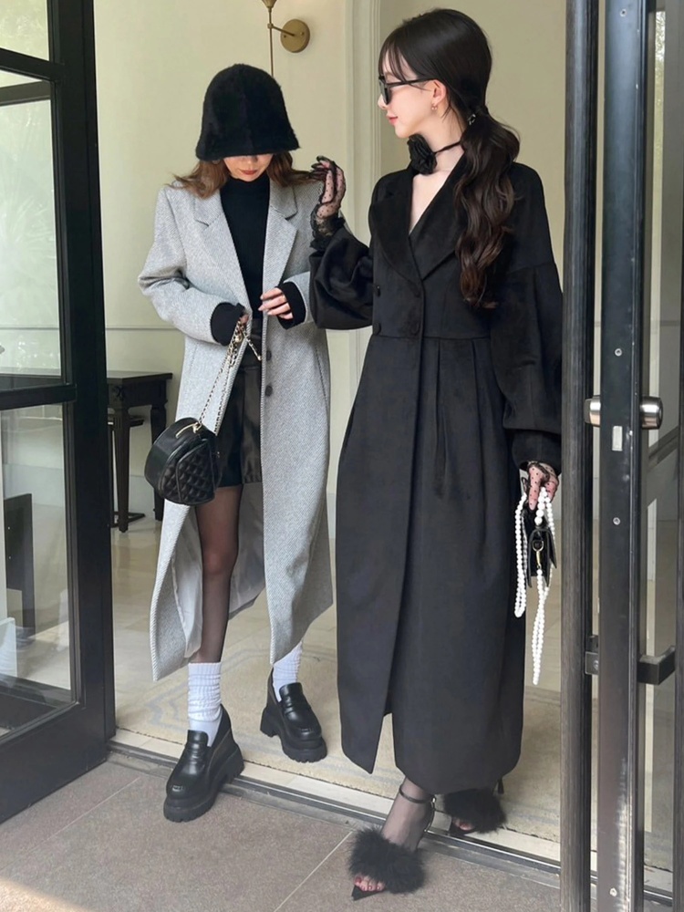 GirlsAward2024 A/W 宮本茉由様 着用】レディコクーンシルエットコート  