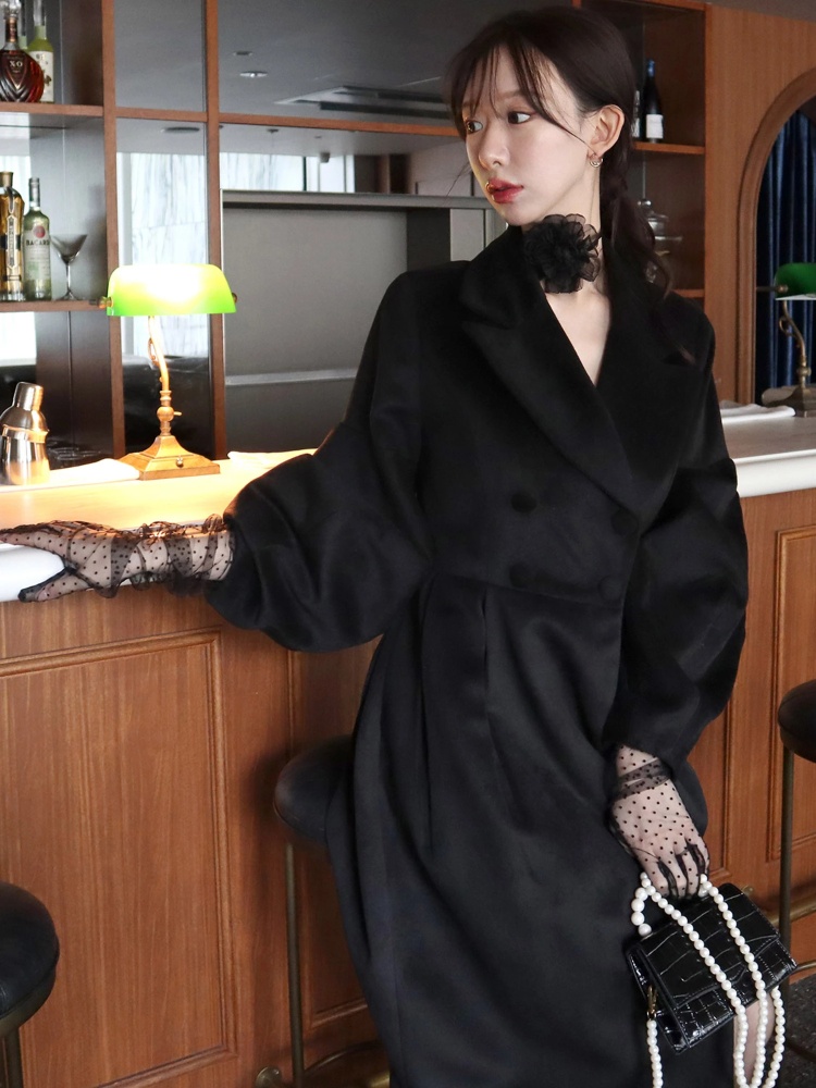 GirlsAward2024 A/W 宮本茉由様 着用】レディコクーンシルエットコート  