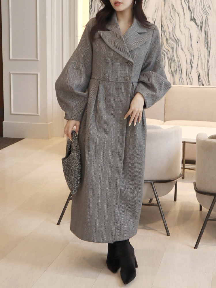 GirlsAward2024 A/W 宮本茉由様 着用】レディコクーンシルエットコート  