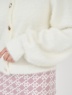 ROYAL PARTY(ロイヤルパーティ) |【GirlsAward2024 A/W 林芽亜里様 着用】マルチボタンラメシャギーカーデトップス