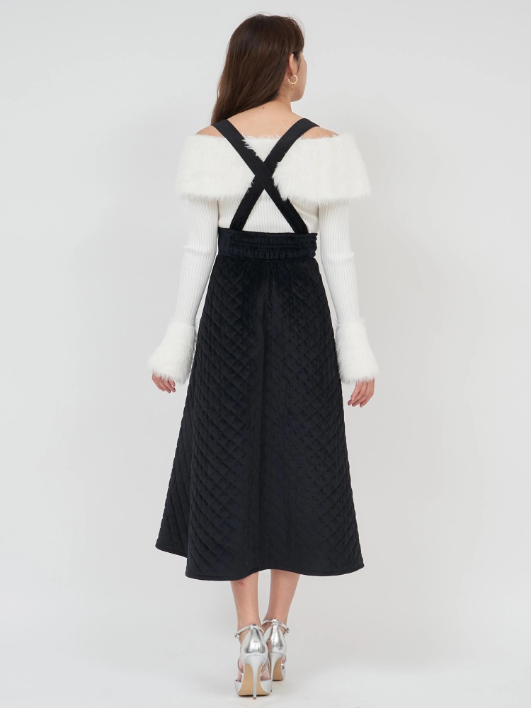 GirlsAward2024 A/W 林芽亜里様 着用】サス付キルティングフレア 