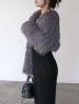 ROYAL PARTY(ロイヤルパーティ) |【GirlsAward2024 A/W 鈴木ゆうか様 着用】ファーフェザーボレロ