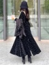 ROYAL PARTY(ロイヤルパーティ) |【GirlsAward2024 A/W 天翔愛様 着用】ウエストリボンダブルスリットベロアロングワンピース