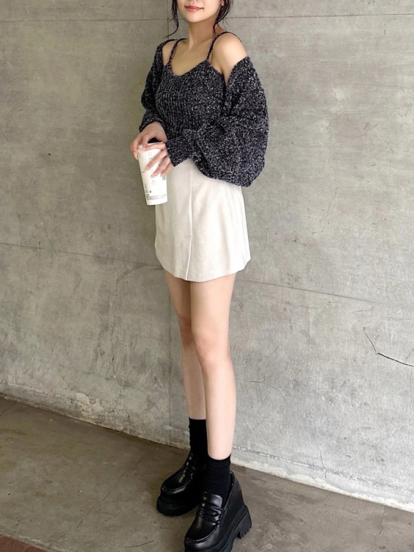 ROYAL PARTY(ロイヤルパーティ) |【GirlsAward2024 A/W 鈴木愛理様着用】フェイクスウェードミニスカパン