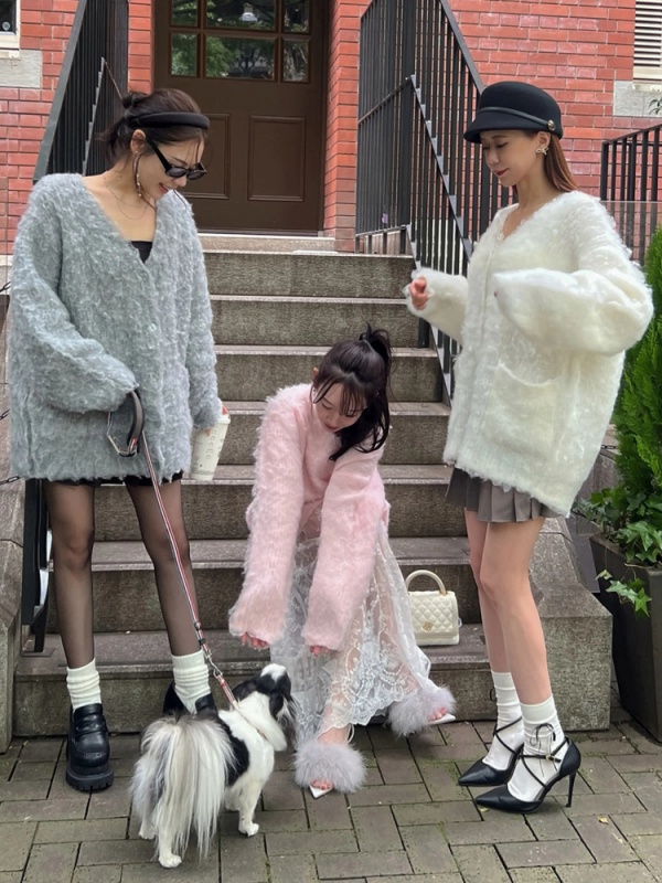 ROYAL PARTY(ロイヤルパーティ) |【GirlsAward2024 A/W 鈴木愛理様着用】コットンキャンディーカーディガン