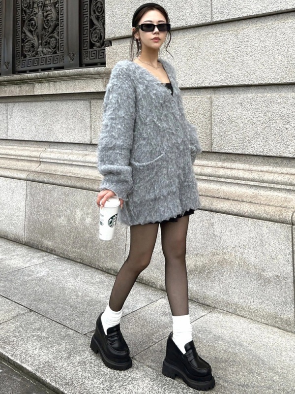ROYAL PARTY(ロイヤルパーティ) |【GirlsAward2024 A/W 鈴木愛理様着用】コットンキャンディーカーディガン
