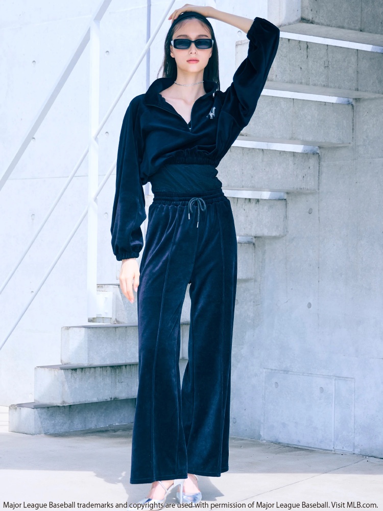 MLB】キラキラロゴベロアセットアップ｜セット｜セット｜ROYAL PARTY  