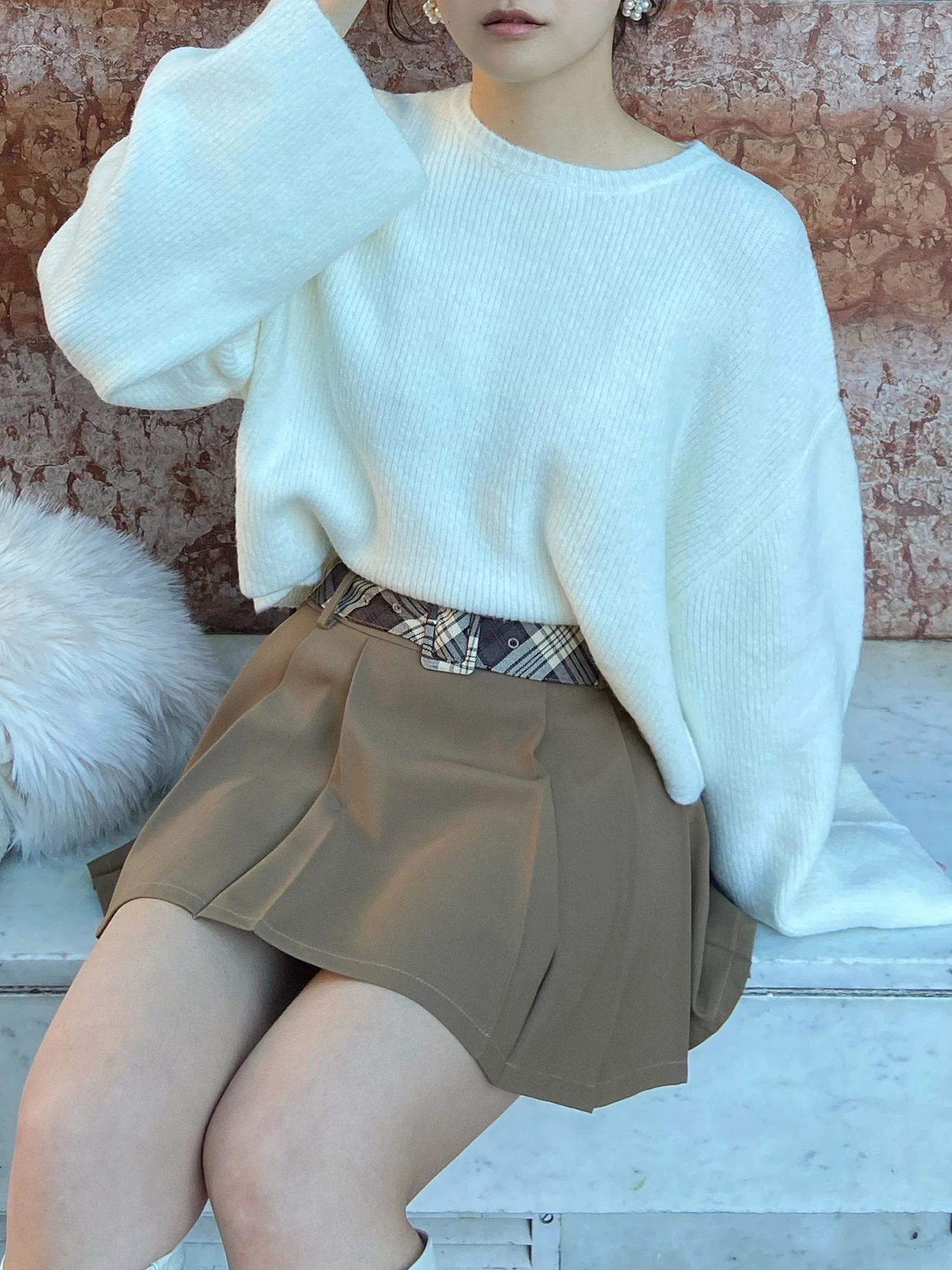 たいりょん★ドゥロワー★2商品おまとめ★クルーネックニット＆半袖トップス 楽天市場】【感謝価格】サマーニット トップス ニット
