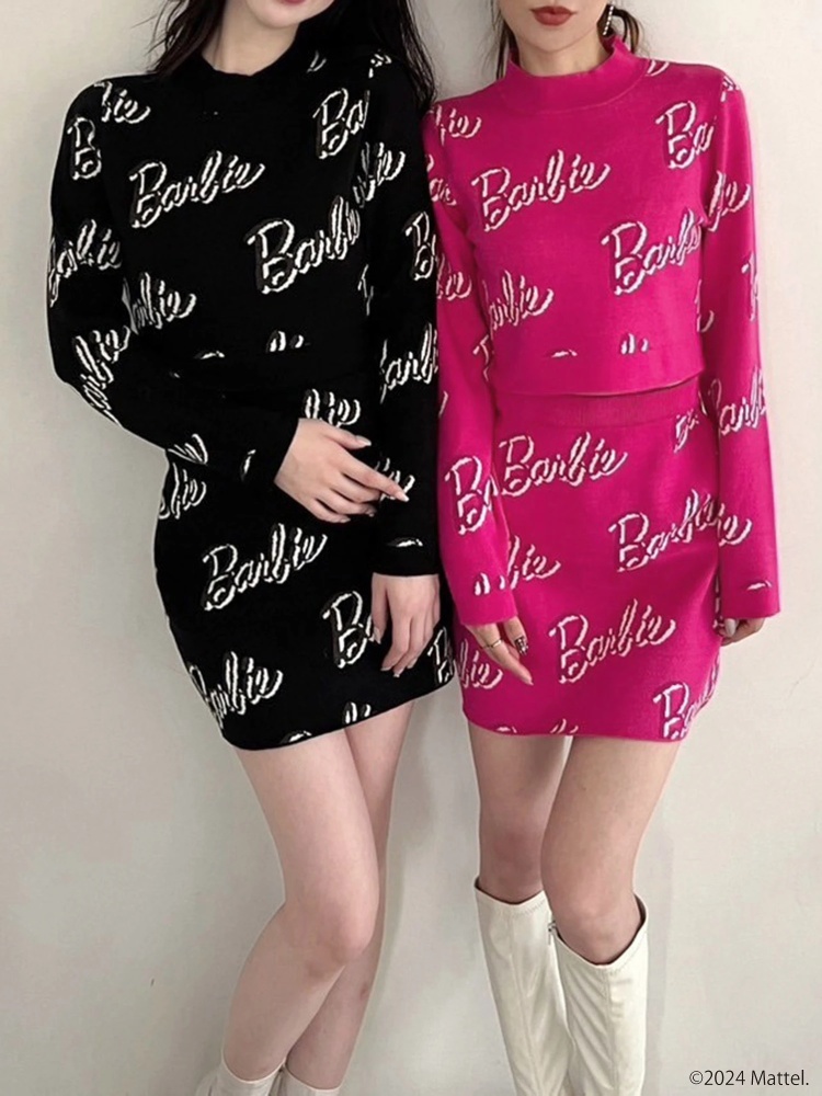 Barbie】ロゴニットセットアップ｜セット｜セット｜ROYAL PARTY  