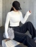 ROYAL PARTY(ロイヤルパーティ) |プチハイミニシャギーニットトップス