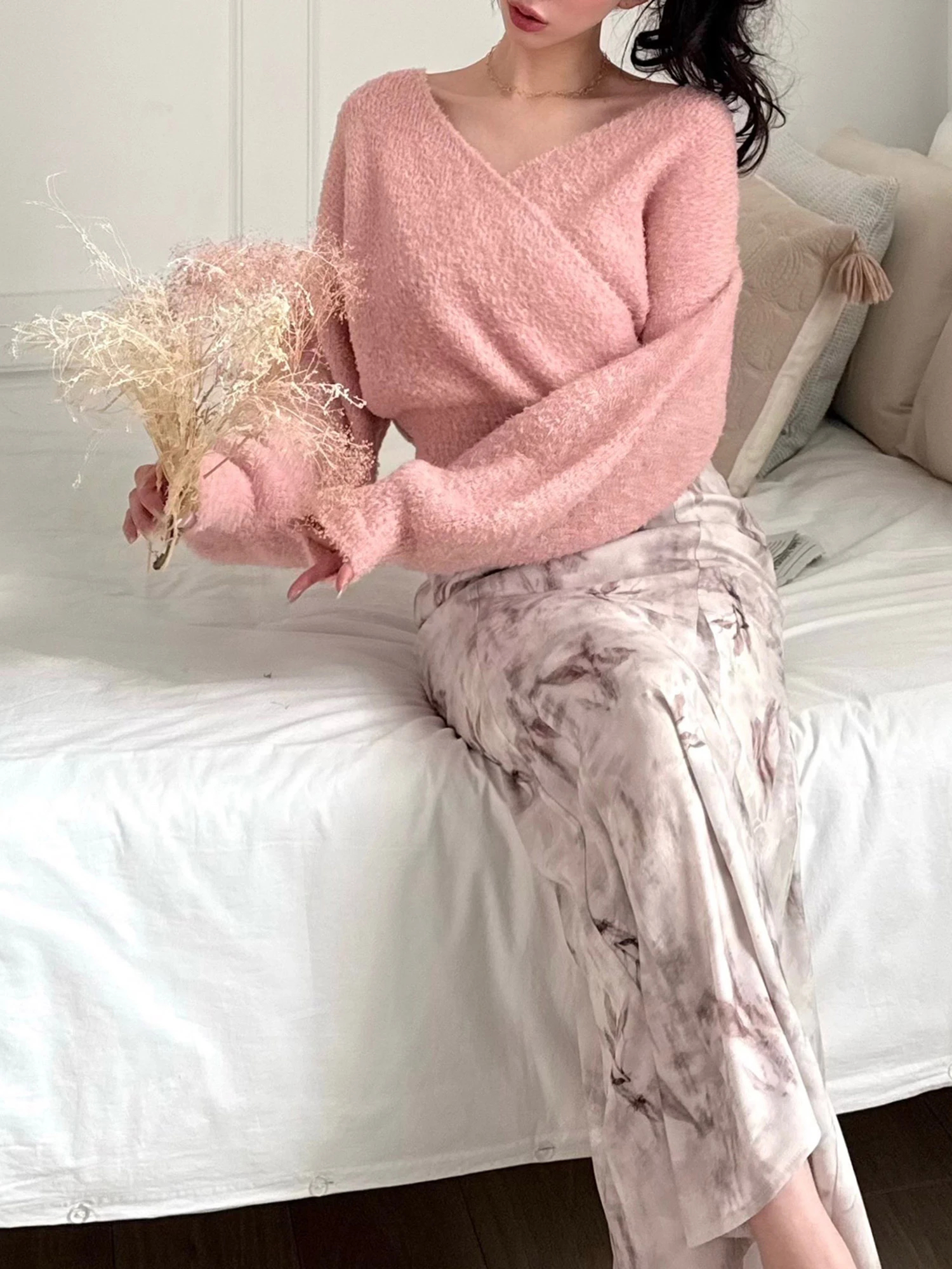 ロイヤルパーティー ROYAL PARTY カシュクールニット