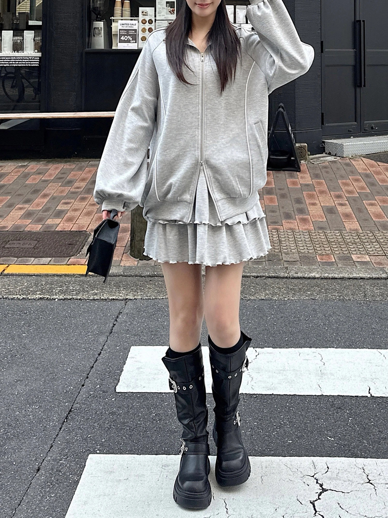 カットティアードミニスカート｜ミニスカート｜スカート｜ROYAL