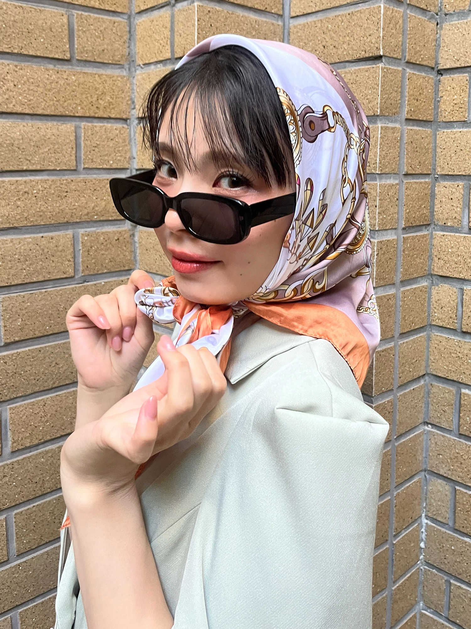 未使用・タグ付き・わちふぃーるど・ロイヤルダヤン・スカーフ