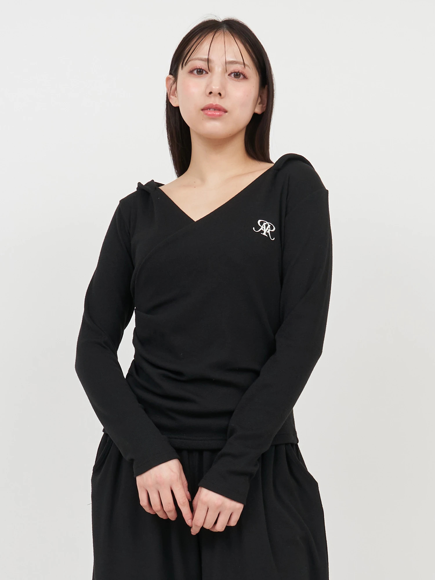 異素材カシュクールシャツドレス｜ドレス｜ワンピース｜ROYAL