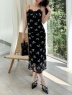ROYAL PARTY(ロイヤルパーティ) |【GirlsAward2025 S/S 村重杏奈様 着用】花柄チュールギャザーキャミドレス