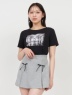 ROYAL PARTY(ロイヤルパーティ) |ル・パルプリントTシャツ(ブラック)