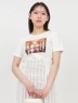 ROYAL PARTY(ロイヤルパーティ) |ル・パルプリントTシャツ(オフホワイト)