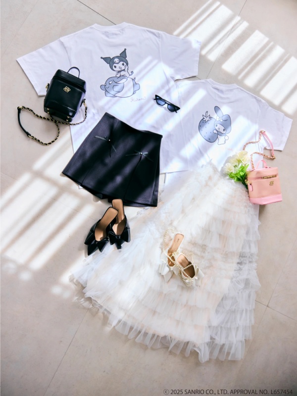 ROYAL PARTY(ロイヤルパーティ) |【Kuromi】オーバーTシャツ