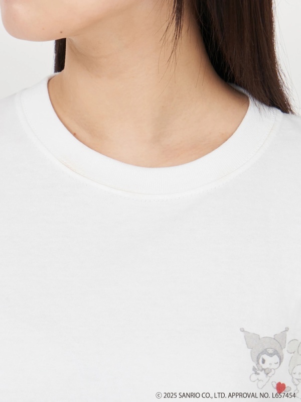 ROYAL PARTY(ロイヤルパーティ) |【My Melody＆Kuromi】オーバーTシャツ