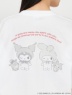 ROYAL PARTY(ロイヤルパーティ) |【My Melody＆Kuromi】オーバーTシャツ
