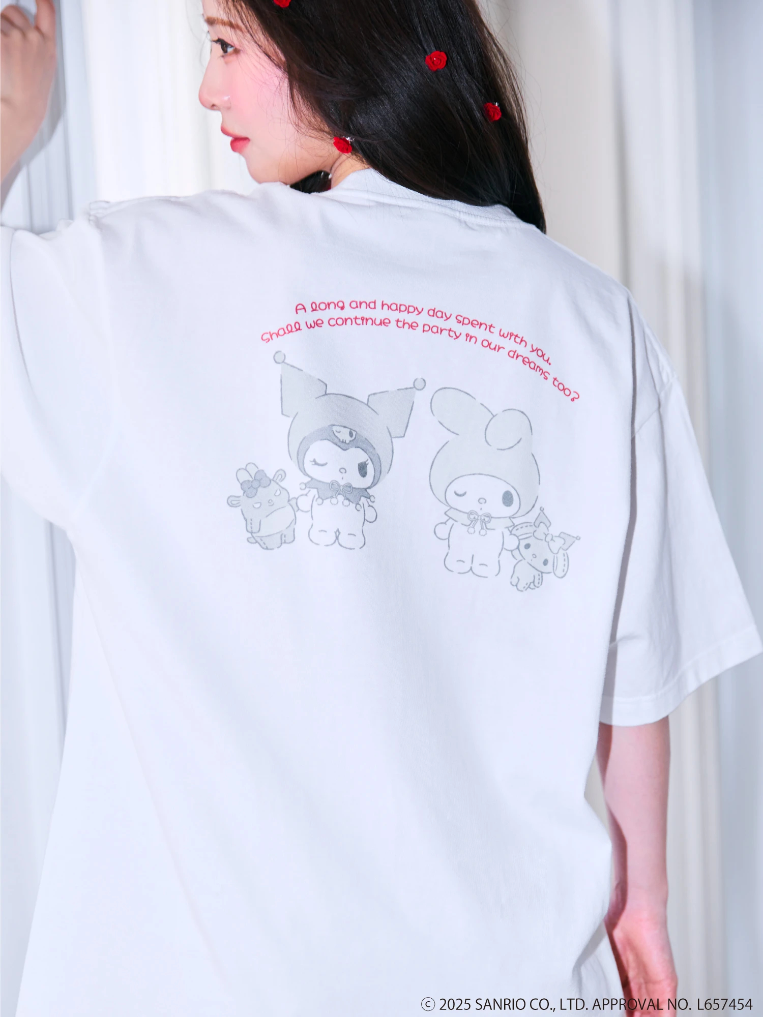 My Melody＆Kuromi】オーバーTシャツ｜Tシャツ・カットソー