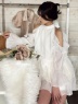 ROYAL PARTY(ロイヤルパーティ) |【GirlsAward2025 S/S 立花琴未様/藤井サチ様 着用】リボン付コールドショルダーブラウスセットアップ